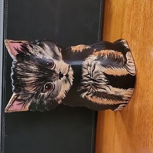 Dogs by Nina Lyman Yorkshire Terrier Vase